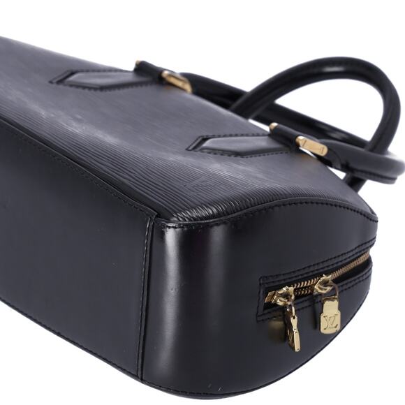 Louis Vuitton Jasmin Epi Handbag M52082 Noir Leather LV Logo - Picture 5 of 9